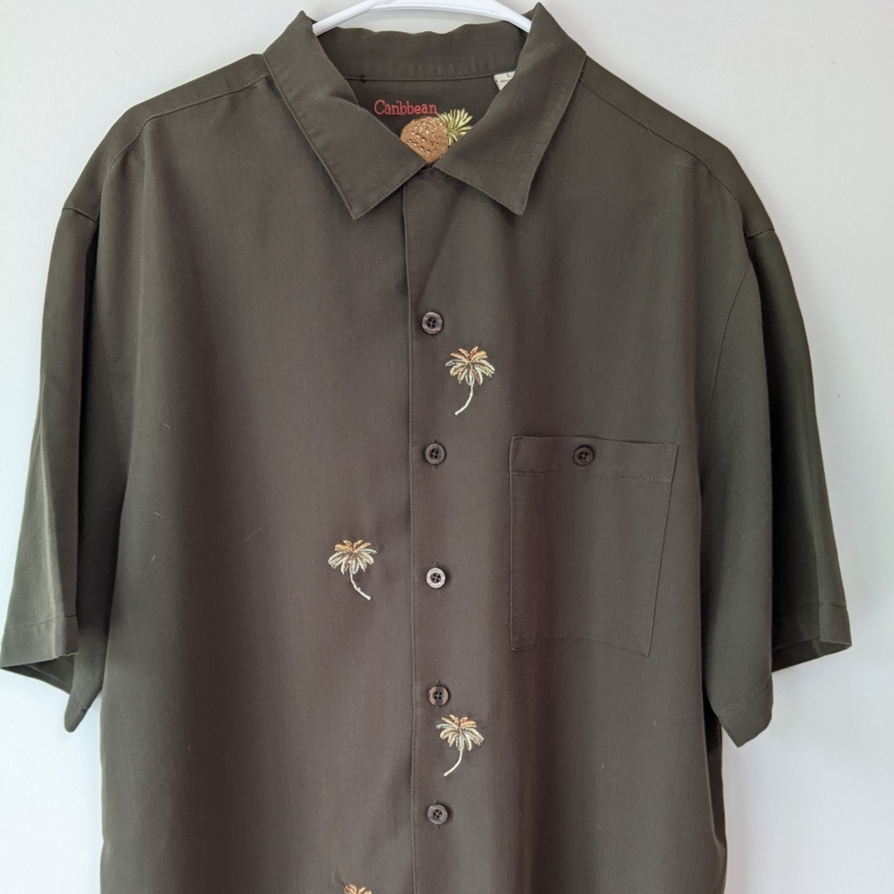 Men's Caribbean Casual Button Down